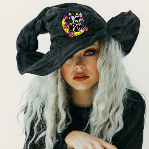 Image of Peacoblue Water Soluble Embroidery Patterns for Beginners Halloween Trees and Castle 4 Sheets with 33pcs Patterns, Wash Away Embroidery Pattern Stabilizer for Hand Sewing Lover Women Adults