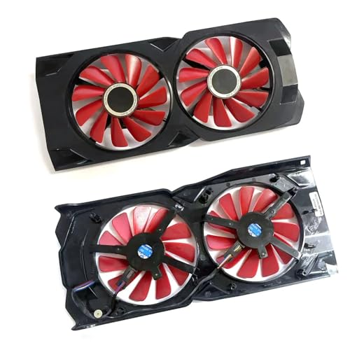 Ventilador FDC10U12S9-C XFX para tarjetas gráficas RX 580 y R9 390X con funda 2