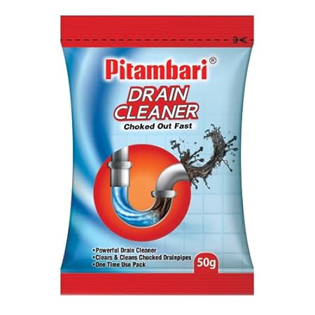 Pitambari Drain Cleaner Powder For Sink - 50gm- pack of 2