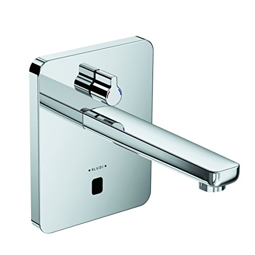 Kludi 3850005 Zenta Robinet de lavabo électronique, Chrome