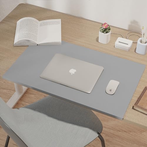 Tapete para escritorio impermeable 100 x 50 cm gris