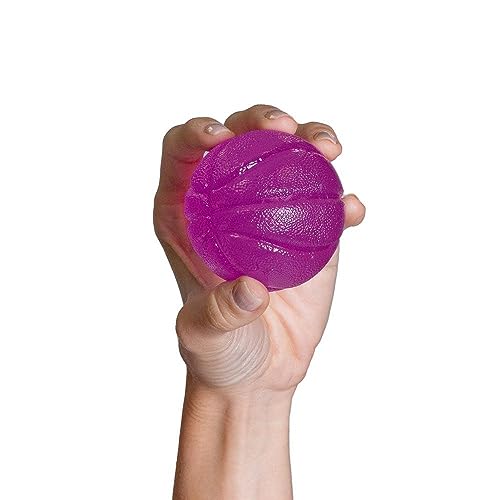 Acte Sports, Bola de Gel Fisio Ball R18, Roxo 6cm