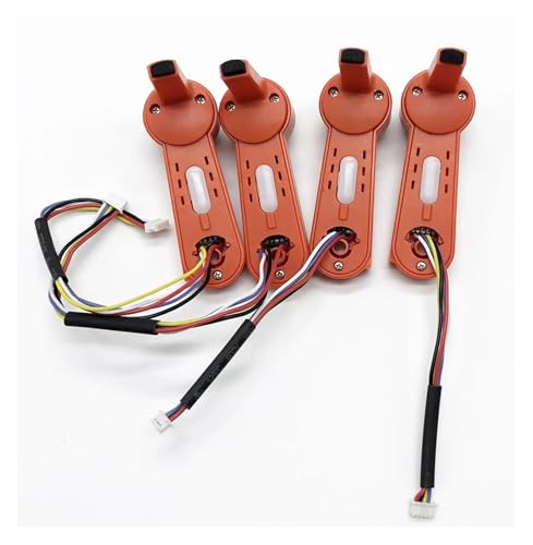 互換性がありますL900 PRO SE/SE MAX ドローン用モーターアームセット(エンジン、メープルリーフプロペラ付き)、フロント/リアA/B交換部品(4PCS Arm Set)