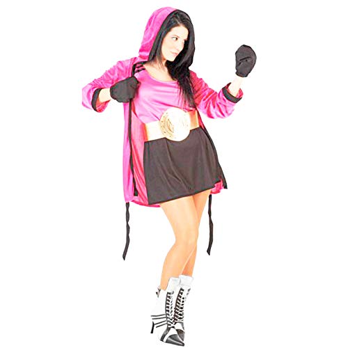 Atosa-6081 Atosa-6081-Costume-Déguisement Boxeuse M-L-Adulte, Femme, 6081, Rose, M-L