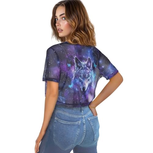 Image of Women's Shrug Short Sleeve Bolero Open Front Knit Party Tulle Cardigan Cropped Cardigan Shoulder Cover Up