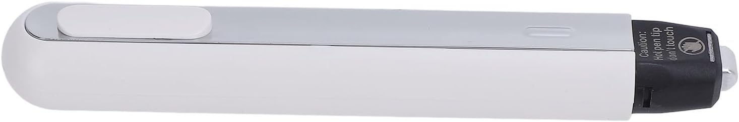 Compact Cordless Heat Transfer Pen for DIY Greeting Cards,Fabric & Hat Sealing,Erasable Thermal Printing on Food Bags and Festive Crafts