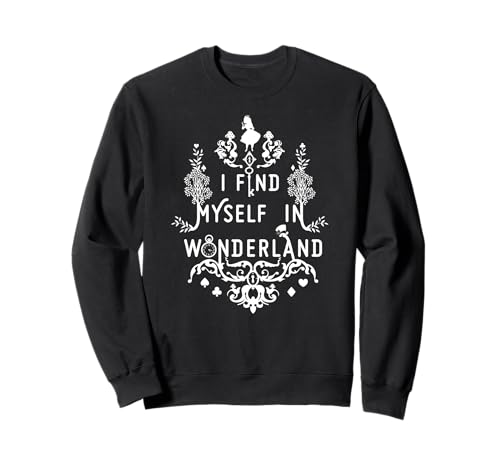Sweat Alice in Wonderland vêtement animation Myself in Wonderland de style pop