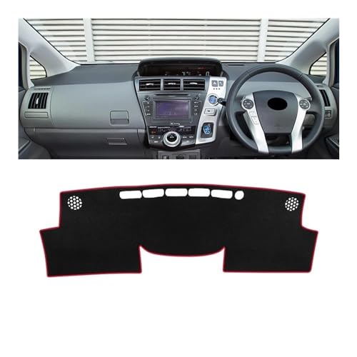 Coussinets de protection anti-UV et tapis d'ombrage pour Toyota Prius V