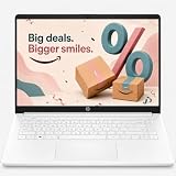 HP Ultrabook with Sleek Design, 8GB RAM, Microsoft 365 One Year, Intel 4-Core, Micro-Edge Display, Flash-Based Storage, Fast Charge, Windows 11, Wi-Fi 6, no Mouse | Light and Slim for Everyday Use