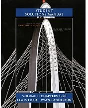 Student Solutions Manual for University Physics Volume 1 (Chs. 1-20) (13th Edition)