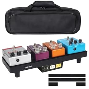 ベース エフェクターセット ケース付き ベース用のエフェクターボードを改良 | オーディオ、クルマ