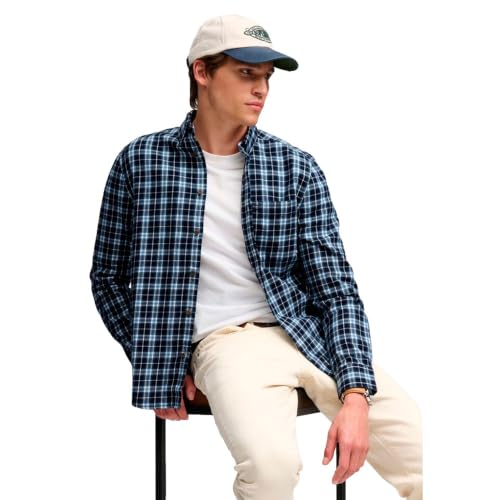 Chemise coton manches longues Superdry Lumberjack - vue 6