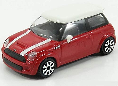 Bburago Mini Cooper Mini Car 1/43 MINI COOPER S 2008 (Red