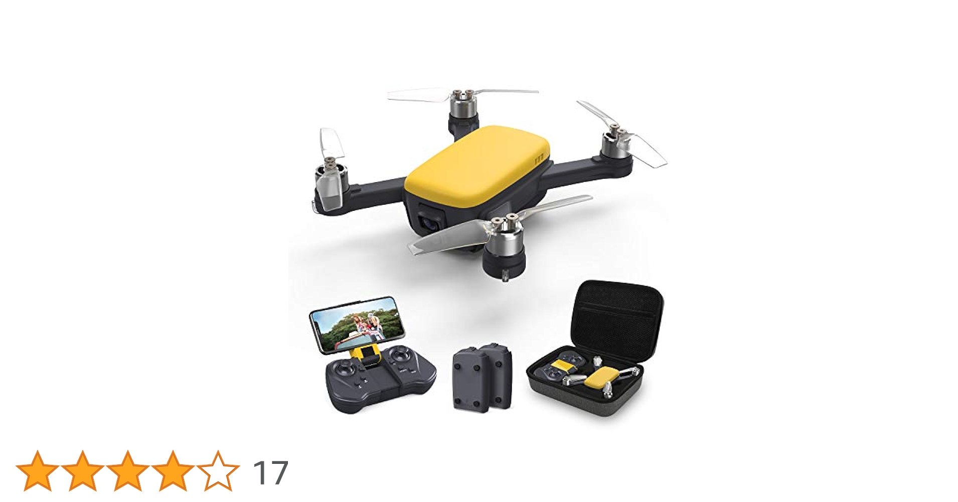 【専用】ドローン　HolyStone HS166 イエロー　GPS HS166