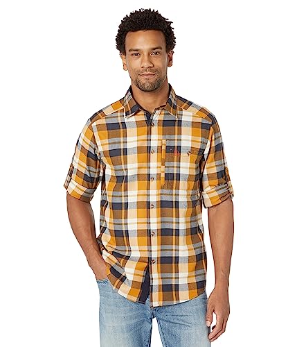 Preisvergleich Produktbild Fjallraven Herren Fjällglim M Shirt, Braun / Marineblau (Buckwheat Brown), XXL