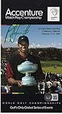 Padraig Harrington Signed Autographed Event Program 2005 Accenture BAS BB70280