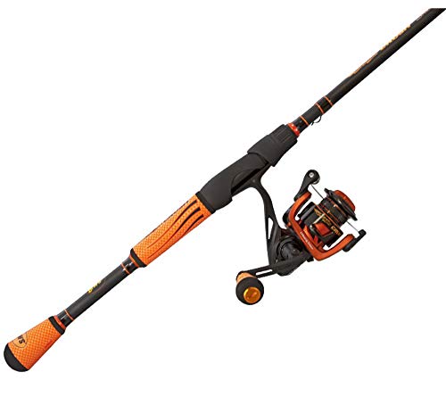 LEW'S FISHING Mach Crush Speed Spin Combo, Spincast Combo, Spinning Reel, Fishing Reel and Fishing Rod, Fishing Gear and Equipment, Fishing Accessories (MCR3070MFS)