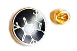 CAFFEINE MOLECULE Chemistry Coffee Tea Soda Hat Jacket Tie Tack Lapel Pin