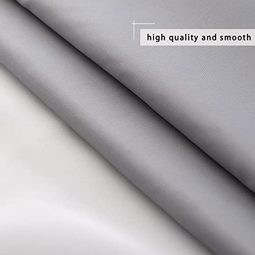 Ufriday Shower Curtain Grey And White, Modern Fabric Shower Curtain 48 X 72-Inch #TOP5