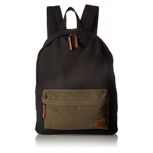 Roxy womens Sugar Baby Canvas Colorblock Backpack, Anthracite, One