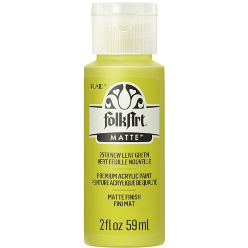 Image of FolkArt Acrylic Paint in Assorted Colors (2 oz), 2578, New Leaf Green