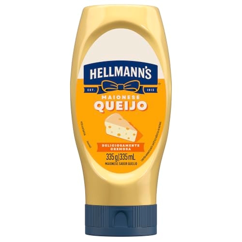 Hellmann's Maionese Queijo Squeeze 335g Hellmann's Maionese Queijo Squeeze 335g