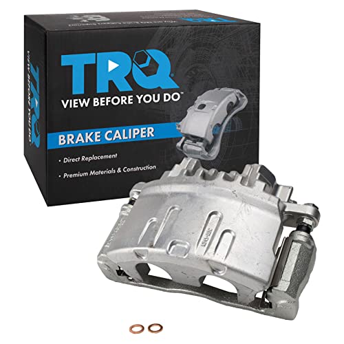 Image of TRQ Front Left Right Brake Caliper w /Bracket Driver Passenger Side | For 2003-2008 Cadillac CTS 2005-2008 STS