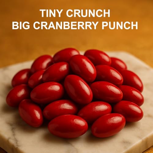 Image of Vbalaa Cranberry Almonds | Juicy Cranberry Coated Almonds | 100% Natural & Pure | No Added Preservatives, Colors & Artificial Flavours | Rich in Nutrition | Ideal for Snacking & Gifting-300gm