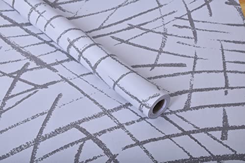 Eddith Modern Wallpaper Black And White Peel And Stick Wallpaper Peel And Stick Boho Wallpaper Peel And Stick Modern, 17.7" X 118" #TOP1