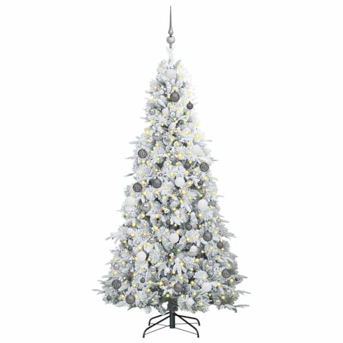 Árbol de Navidad artificial 210 cm y ramas articuladas de montaje rápido 4