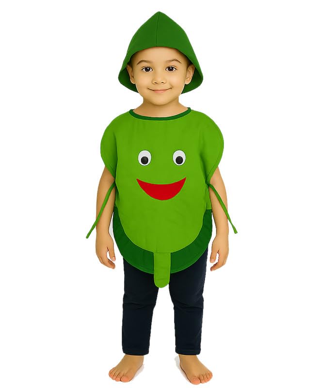 Image of FancyDressWale Fruit & Vegetable Fancy Dress Costume for Kids | Free Size 2-10 Years | School Fancy Dress, Stage Shows, Theme Parties
