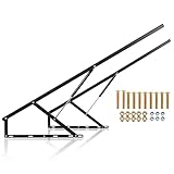 Dyna-Living Bed Lift Mechanism 5FT Hydraulic Bed Lift Kit 90kg/198lbs Load Capacity Pneumatic Gas Spring Bed Lift Heavy Duty Bed Storage Lift for Storage Bed Box or Sofa Bed