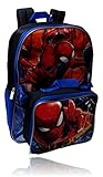 Marvel Spiderman Backpack W/ Detachable Insulated Lunch Box