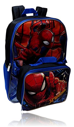 Marvel Spiderman Backpack with Lunch