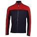 Produktbild Calvin Klein Herren Retro Wicking Full Zip Fleece Pullover - Marine/Rot - M