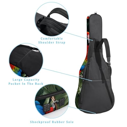 JRHEJTFZ Housse pour guitare acoustique de 1,9 cm d’épaisseur – Imperméable – Durable et élégant – Motif cactus dans le désert, Multicolore 5., 42.9×16.9×4.7 in, Motif imprimé tendance - Les Beatles, Paul McCartney, John Lennon, RIngo Starr, George Harrison JRHEJTFZ Housse pour guitare acoustique de 1,9 cm d'épaisseur - Imperméable - Durable et élégant - Motif cactus dans le désert, Multicolore 5., 42.9x16.9x4.7 in, Motif imprimé tendance – Image 4