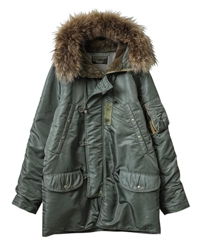 AVIREX アビレックス 6182220 N-3Bフライトジャケット VINTAGE【クーポン対象外】(L 073 SAGE)