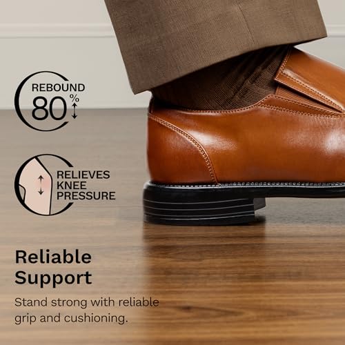 Bruno Marc Bruno Marc Men's Slip on Dress Loafers Shoes,Size 12,Brown,STATE-01
