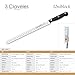 Imagen de 3 Claveles Cuchillo, Negro, 30 cm