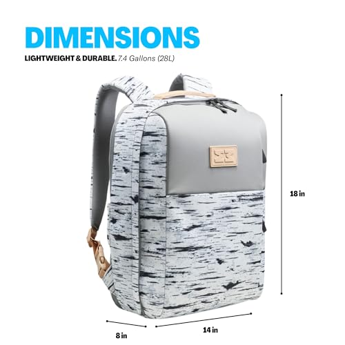 Image of MiniMeis HERO Backpack, Birch - 7.4 Gallon Capacity - Compatible with MiniMeis Child Shoulder Carrier & Stroller - Converts into Baby Seat