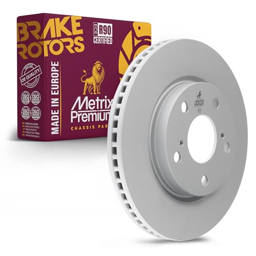 Metrix Premium Chassis Parts 275 mm Coated Brake Rotor Fits Lexus HS250h