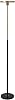 NOVA of California Redondo Torchiere Floor Lamp - Matte Black, Dimmer Switch