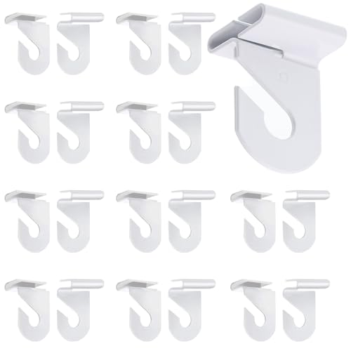 10 Pairs Drop Ceiling Hooks for Hanging, Ceiling Hanger on