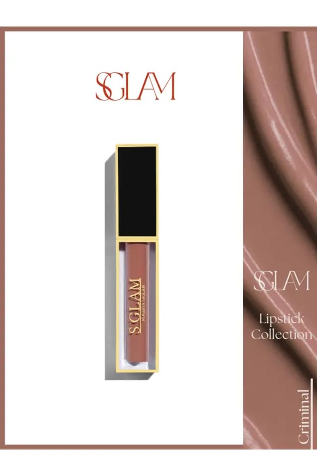S'glam Lipstick Ruj Criminal 5ml