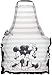 Disney Mickey and Minnie Mouse Apron - Stylish Kitchen Accessories Designed in White, Grey, Black with Vintage Disney Mickey and Minnie Icons-Durable yet Lightweight Chef Apron to Protect Your Clothes