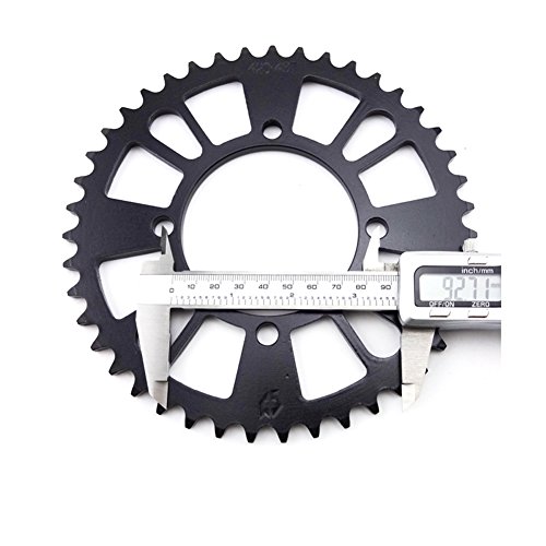 Stoneder 420 76 mm 43 denti nero catena pignone