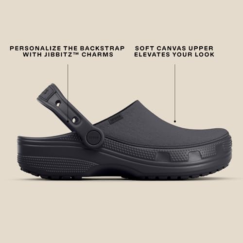 Image of Crocs Unisex-Adult Classic Crafted Canvas & Suede Clogs