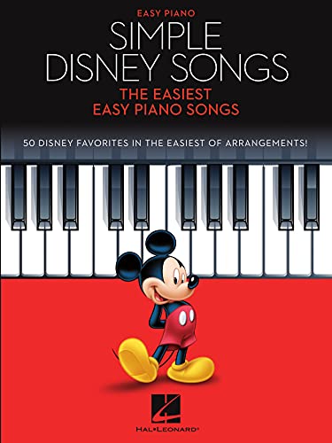 Simple Disney Songs: The Easiest Easy Piano Songs (English Edition)