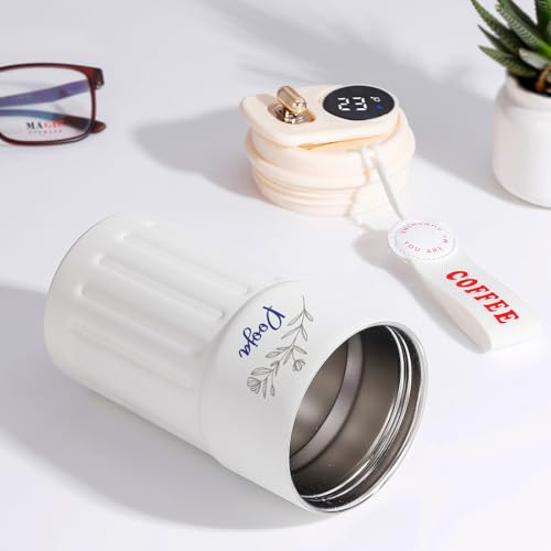 Image of IGP Personalized Smart Temperature Display Tumbler | Same Day Delivery | Custom Name with LED Touch Display | Birthday & Anniversary Present for Her, Wife & Girlfriend
