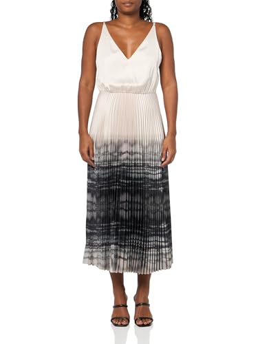 Women's Celilia 2-in-1 Pleated Tie Dye Midi Dress4